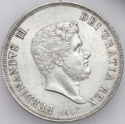 Włochy, Sycylia. Piastra - 120 Grani 1842