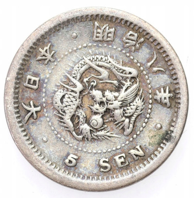 Japonia. 5 Sen 1875