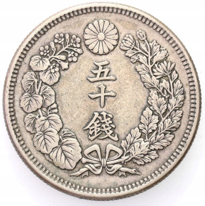 Japonia 50 Sen Yr. 42 Meiji (1909 AD)