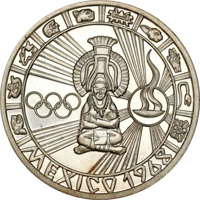 Medal olimpiada Meksyk 1968 - SREBRO