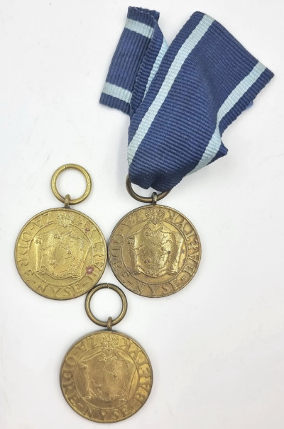 PRL. Medal za Odrę Nysę i Bałtyk, 3 szt.