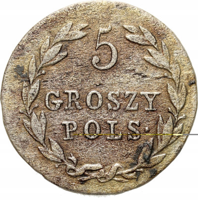Polska - Aleksander I 5 groszy 1818 IB - Warszawa