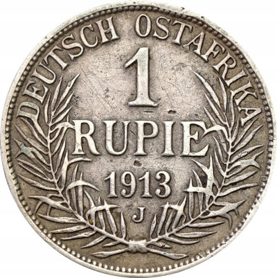 Niemcy / Afryka. DOA 1 Rupia 1913 J