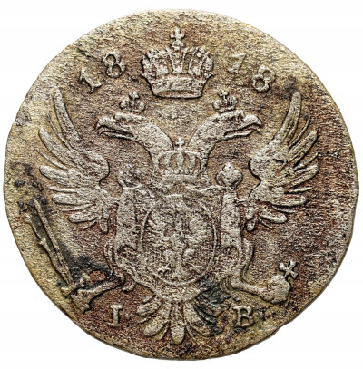 Polska - Aleksander I 5 groszy 1818 IB - Warszawa