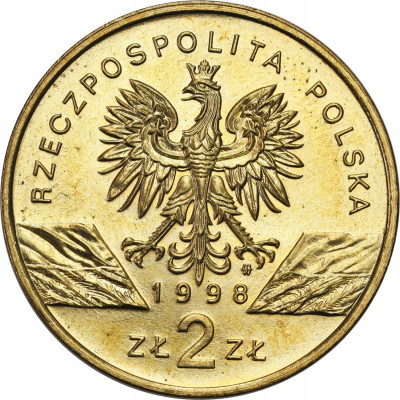 III RP 2 złote 1998 Ropucha Paskówka