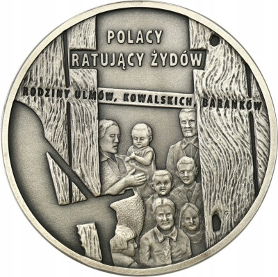 20 złotych 2012 Polacy ratujący Żydów - SREBRO