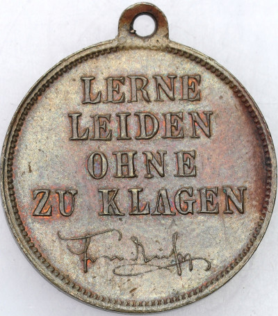 Medal Fryderyk III Habsburg Cesarz Prus XIX wiek