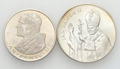1000 + 10000 złotych Jan Paweł II - zestaw 2 sztuk