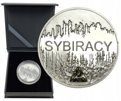 III RP. 10 złotych 2008 Sybiracy – SREBRO