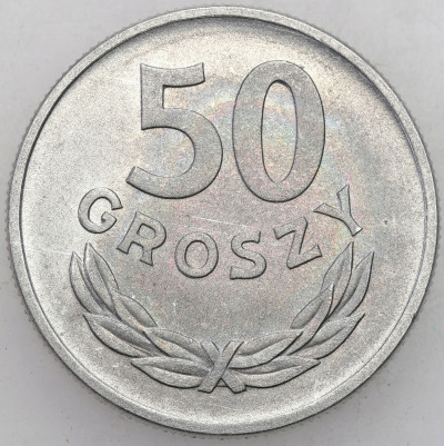 PRL. 50 groszy 1957 - RZADKI ROCZNIK