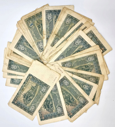 50 złotych 1941 – 40 sztuk