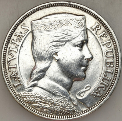 Łotwa. 5 lati 1929, Londyn – SREBRO