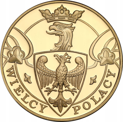 Medal, Józef Piłsudski 2011 – PLATEROWANY ZŁOTEM
