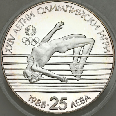 Bułgaria. 25 lewa 1988 XXIV Igrzyska Seul – SREBRO