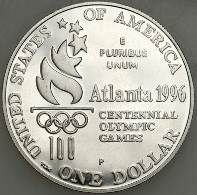 USA 1 dolar 1996 P Atlanta Olimpiada – SREBRO