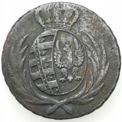 Księstwo Warszawskie. 3 grosze (Trojak) 1814 IB