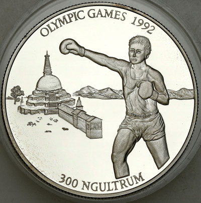 Bhutan. 300 ngultrum 1992 Boks – SREBRO