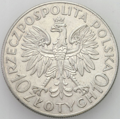 II RP. 10 złotych 1933 Romuald Traugutt - SREBRO