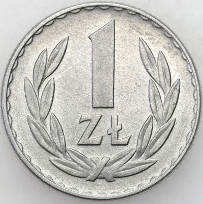 PRL. 1 złoty 1949 Aluminium
