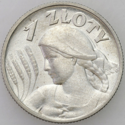 II RP. 1 złoty 1925, Londyn – PIĘKNE