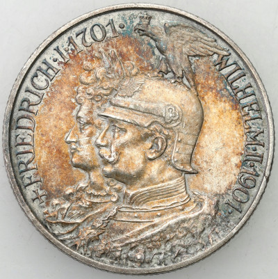 Niemcy, Prusy. 2 marki 1901, Berlin - SREBRO