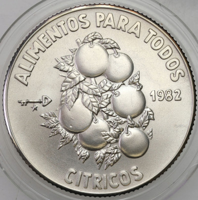 Kuba. 5 peso 1982 – SREBRO