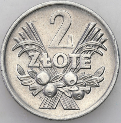 PRL. 2 złote 1971 Jagody – PIĘKNE