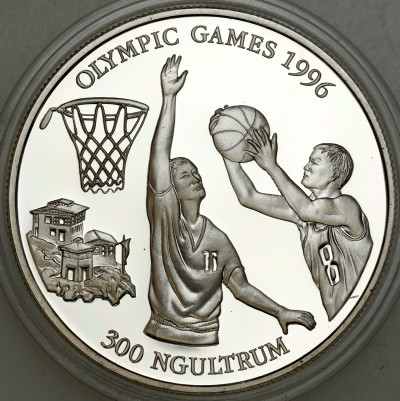 Bhutan. 300 ngultrum 1994 koszykówka - SREBRO