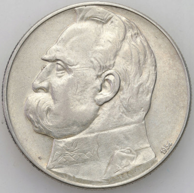 II RP. 10 złotych 1934 Piłsudski - Strzelecki