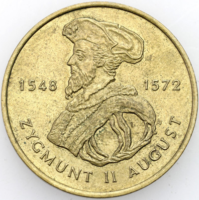 III RP 2 złote 1996 Zygmunt II August