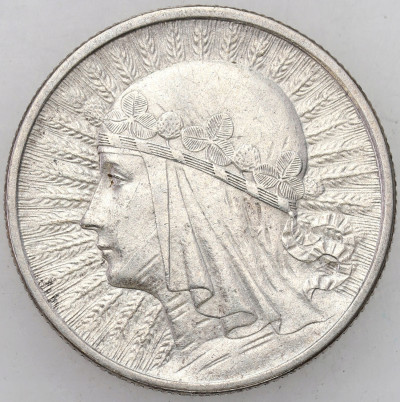 II RP. 2 złote 1933 głowa kobiety