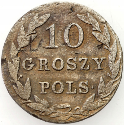 Polska/Rosja. 10 groszy 1827 IB Warszawa – RZADKI