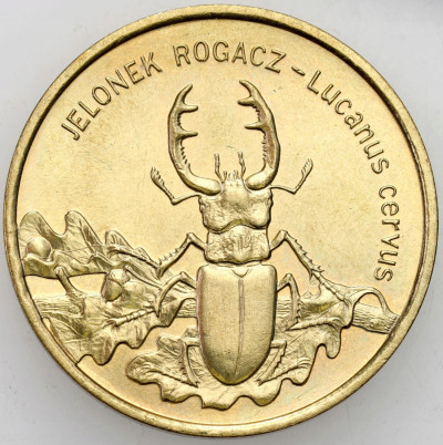 III RP. 2 złote 1997 Jelonek Rogacz – RZADKIE