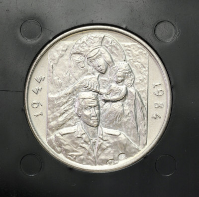 Medal Powstanie Warszawskie - SREBRO 800