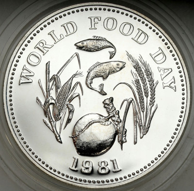 Filipiny. 25 peso 1981 FAO – SREBRO