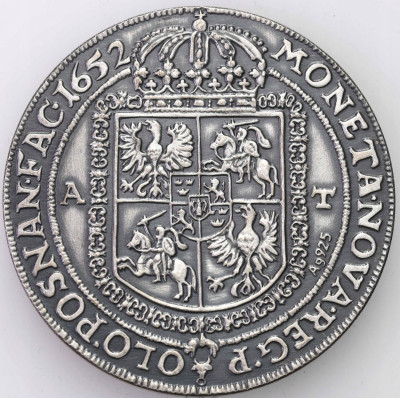 Kopia Talara Jan Kazimierz 1652 - SREBRO