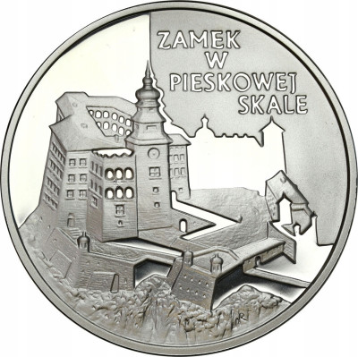 20 złotych 1997 Zamek w Pieskowej Skale - SREBRO
