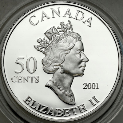 Kanada. 50 centów 2001 – SREBRO