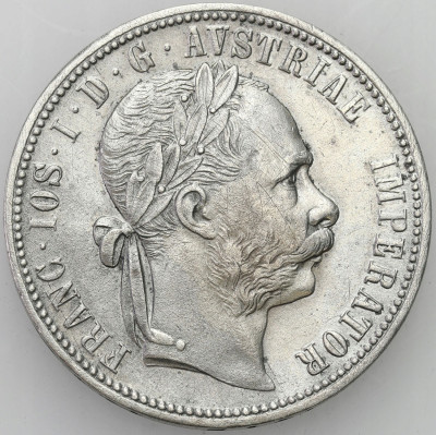 Austria. FJ I. 1 Floren 1879, Wiedeń – SREBRO