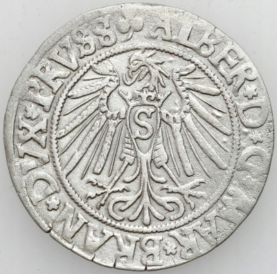 Prusy Książęce. Hohenzollern. Grosz 1541 Królewiec