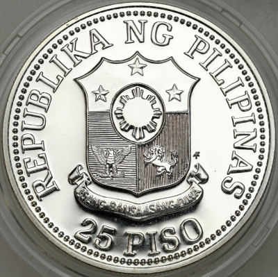 Filipiny. 25 peso 1981 FAO – SREBRO