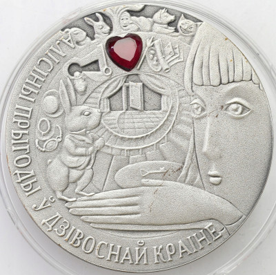Białoruś 20 rubli 2007 Alicja w krainie czarów