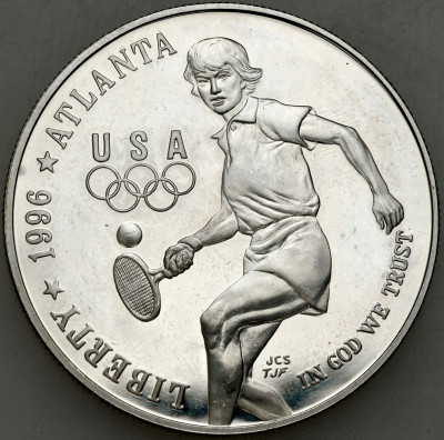 USA 1 dolar 1996 P Atlanta Olimpiada - SREBRO