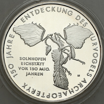Niemcy. 10 euro 2010 Archeopteryks – SREBRO