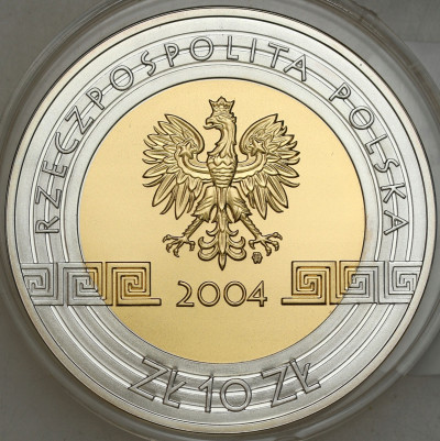10 złotych 2004 - Olimpiada Ateny 2004 – SREBRO