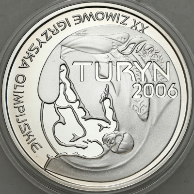 10 zł 2006 Olimpiada Turyn – Snowboard – SREBRO