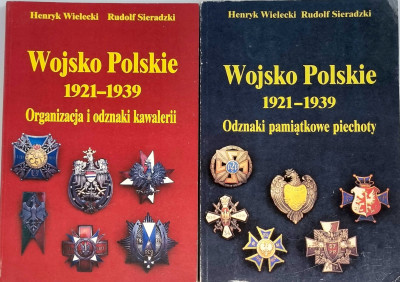 Wojsko Polskie 1921-39 odznaki i pamiątkowe piechoty i kawalerii - Katalogi