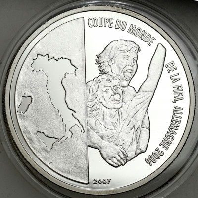 Wybrzeże Kości Słoniowej . 1.000 franków 2007 – SREBRO