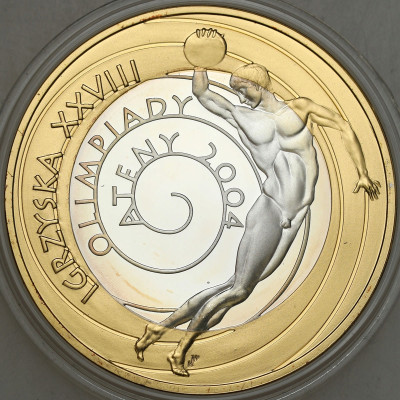 10 złotych 2004 - Olimpiada Ateny 2004 – SREBRO