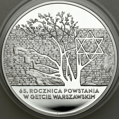 20 złotych 2008 Powstanie w Getcie W-wskim - SREBRO
